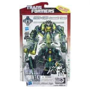 Transformers Generations 30th Anniversary Deluxe Class #013 Mini-Con Assault Team Figure